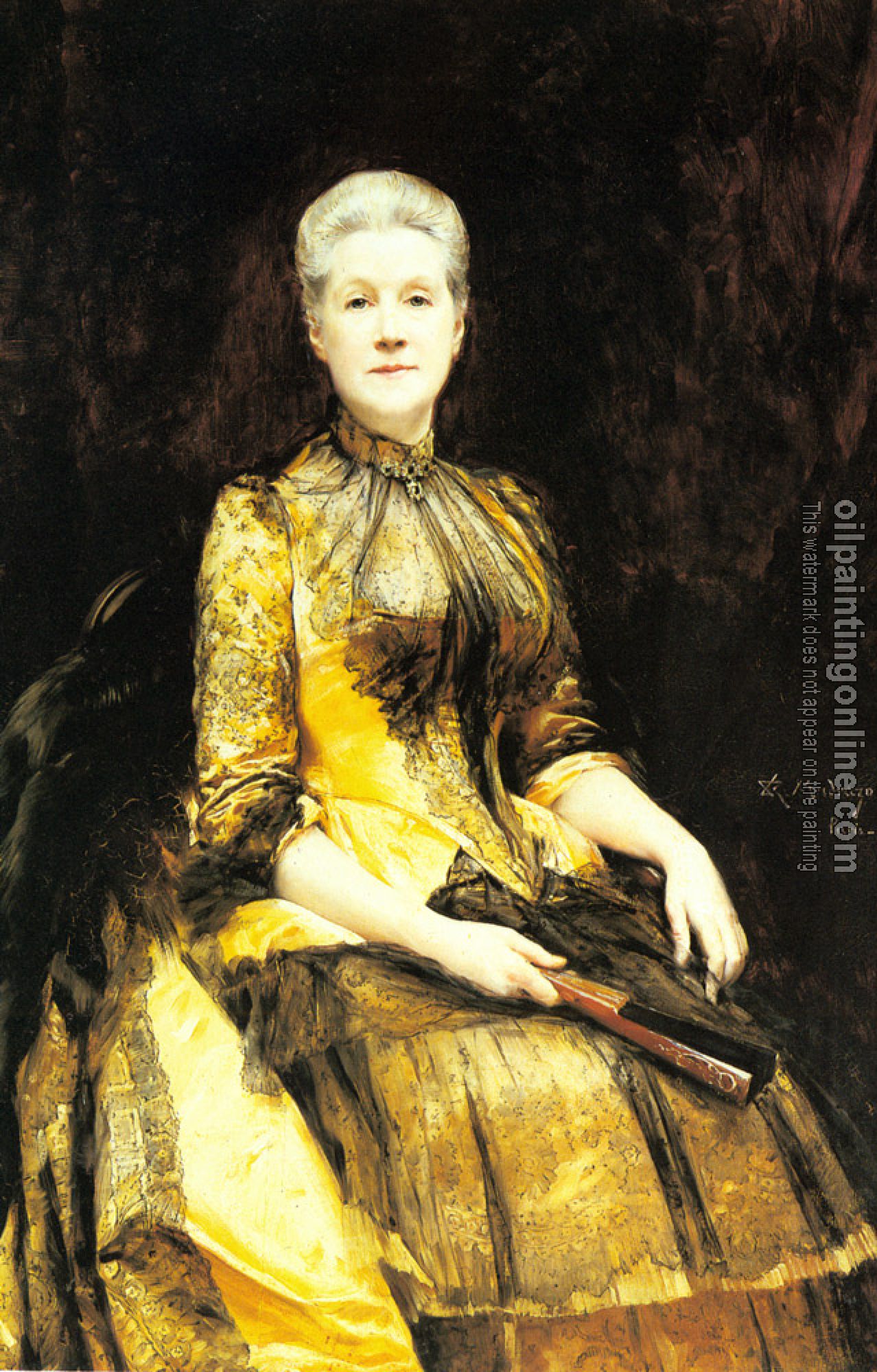 Madrazo y Garreta, Raimundo de - A Portrait of Mrs James Leigh Coleman